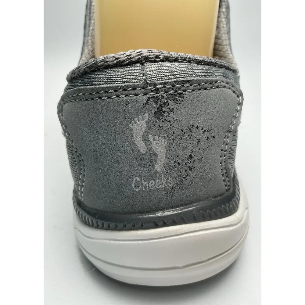 Cheeks Fit Body Women's Grey Energy Pad Sneakers Size 7.5